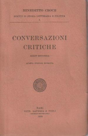 CONVERSAZIONI E CRITICHE SERIE 2